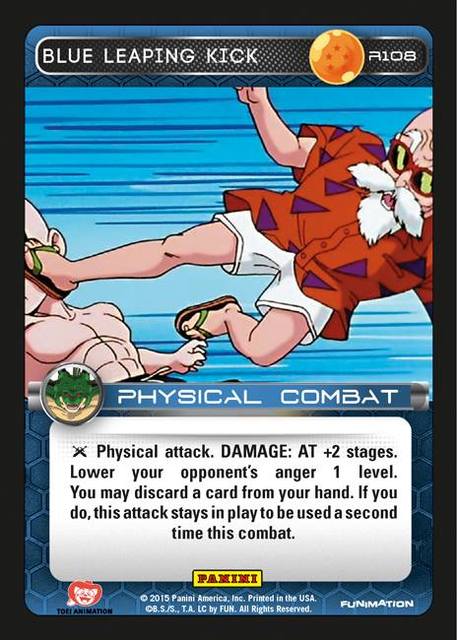 Blue Leaping Kick (FOIL)